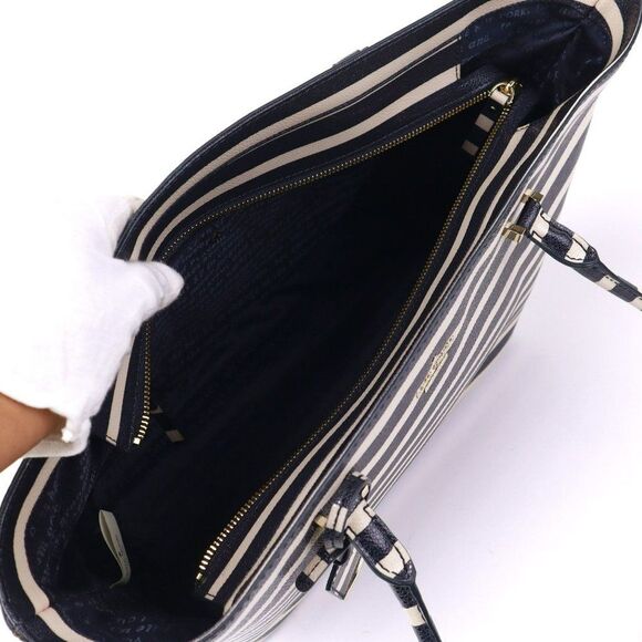 NEW Kate Spade Seaside Navy Stripe Small Harmony O Tote - Picture 10 of 11